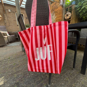 Tas juf roze en rood