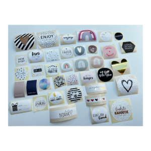 Losse stickers per 10 stuks
