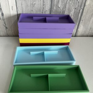 B keuze bakje splitshuisje / -boompje random kleur