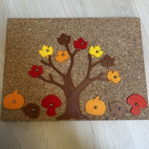 Hamertje tik thema herfst